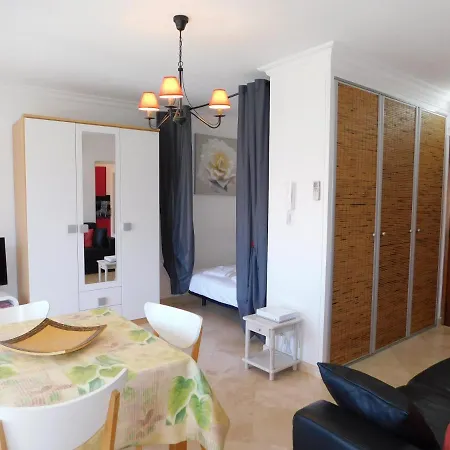 Lägenhet T1 Bis Standing Le Vitoria Climatisation, Proche Plage Antibes